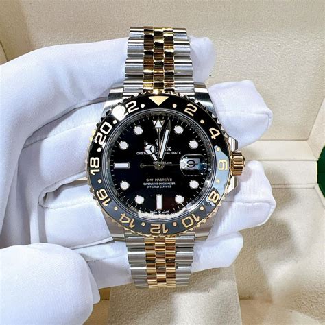 rolex gmt two tone 2023|Rolex two tone price.